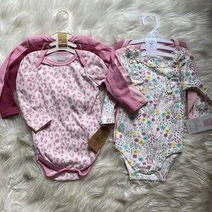NWT Baby Girl 6-9 Month Bodysuits